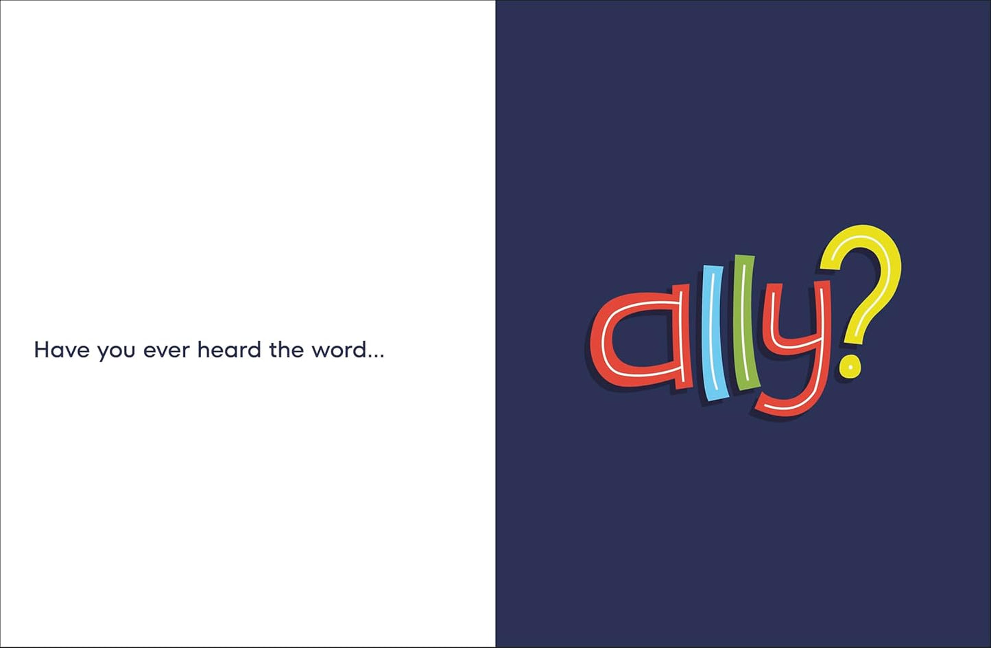 A Kids Book About Allyship
