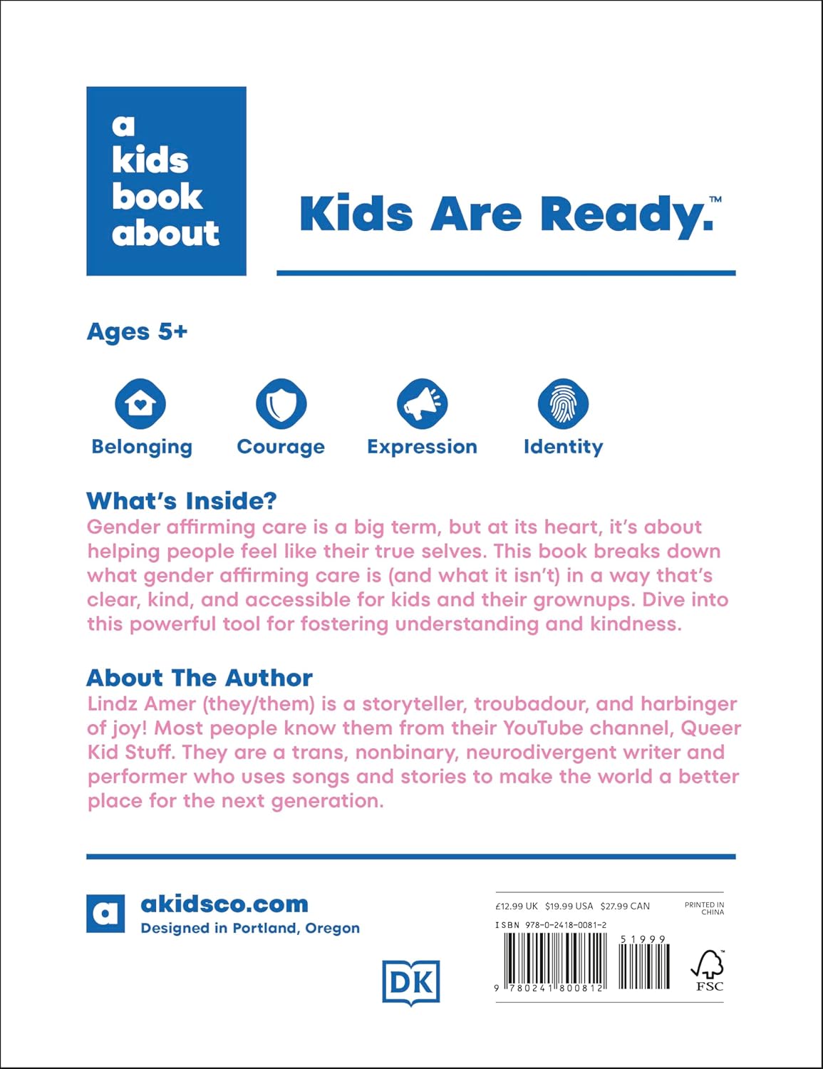 A Kids Book About Gender Affirming Care