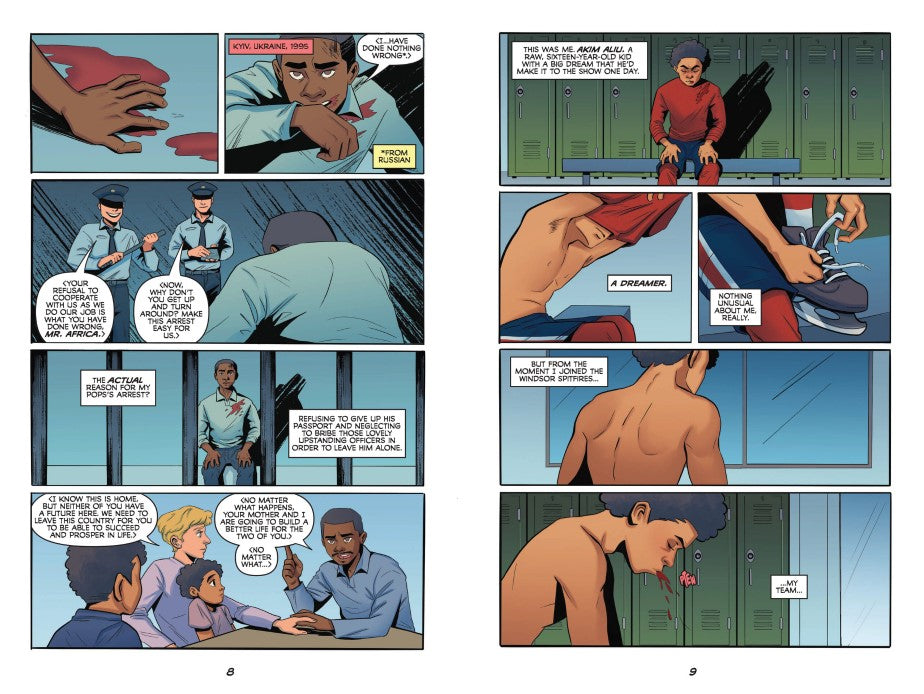 Akim Aliu: Dreamer: A Graphic Novel Memoir