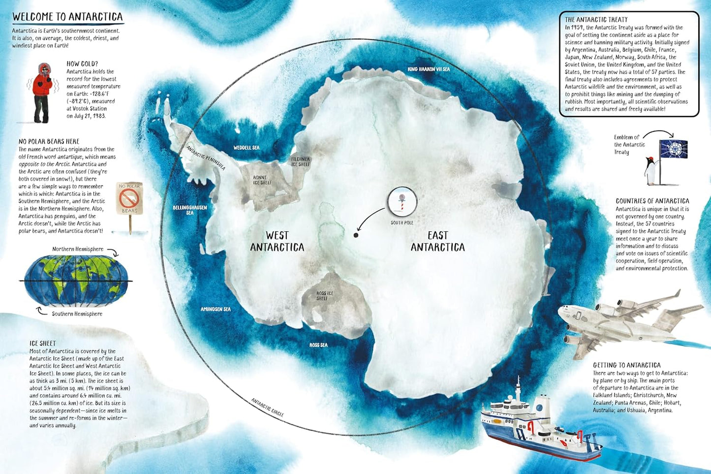 All about Antarctica: A Fact Book about the Southernmost Continent