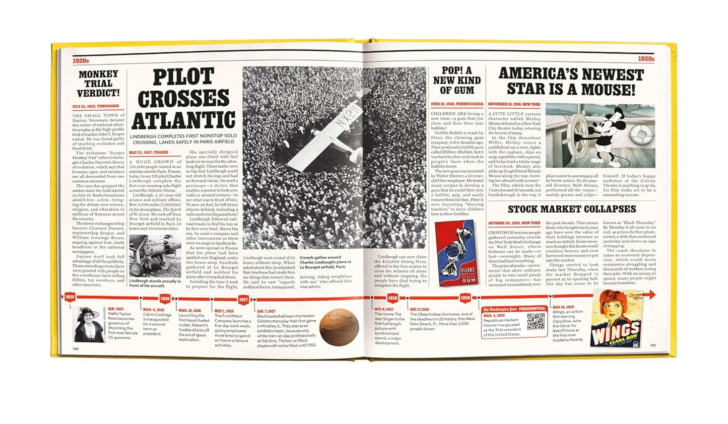 America as It Happened: A Moment-By-Moment Journey Through Time, from Prehistory to the Present Day