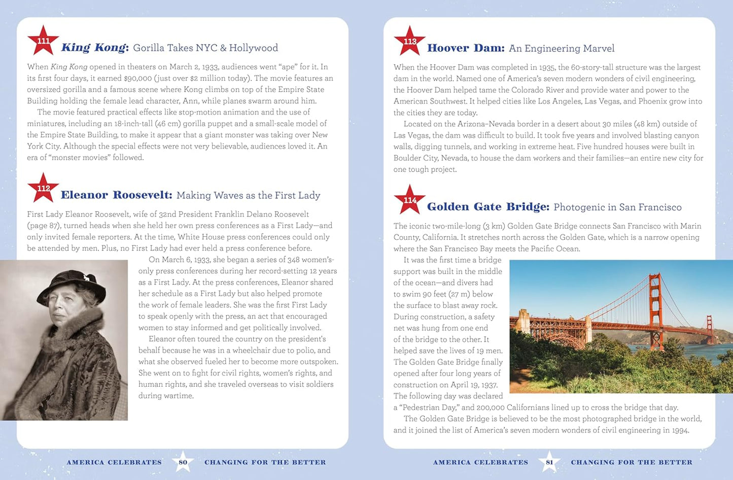 America Celebrates: The Most Incredible and Influential People, Places & Events of the Last 250 Years