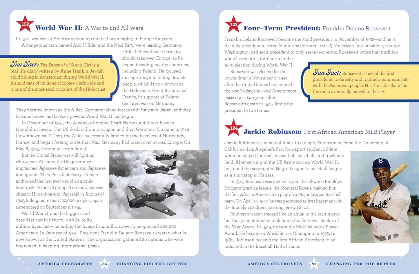 America Celebrates: The Most Incredible and Influential People, Places & Events of the Last 250 Years