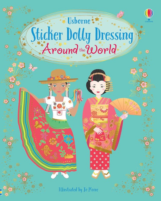 Usborne Sticker Dolly Dressing Around the World