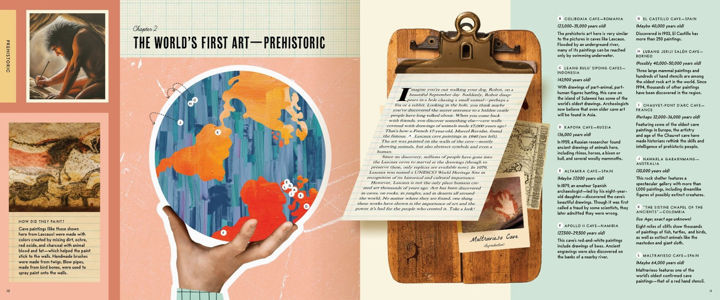 Art: An Interactive Guide: A Hands-On Tour of the World's Greatest Artists and Their Masterpieces