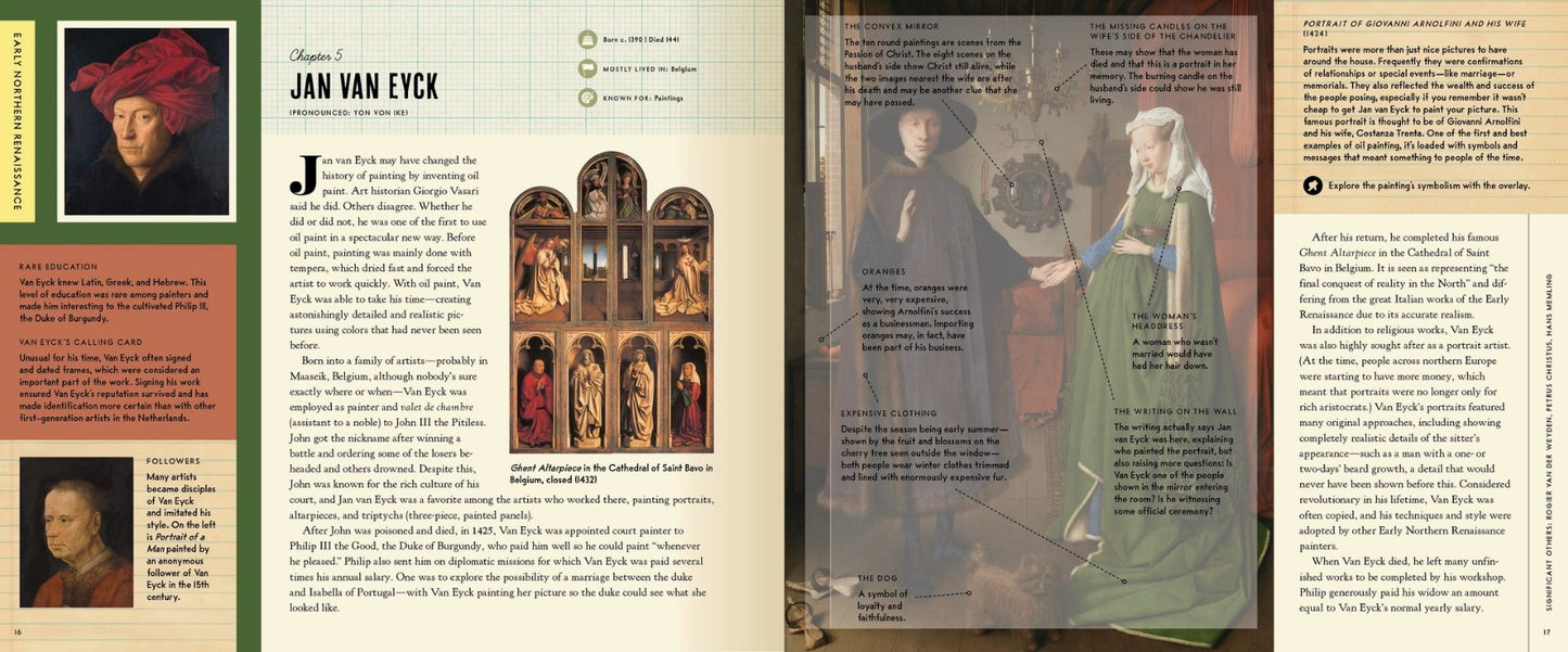 Art: An Interactive Guide: A Hands-On Tour of the World's Greatest Artists and Their Masterpieces