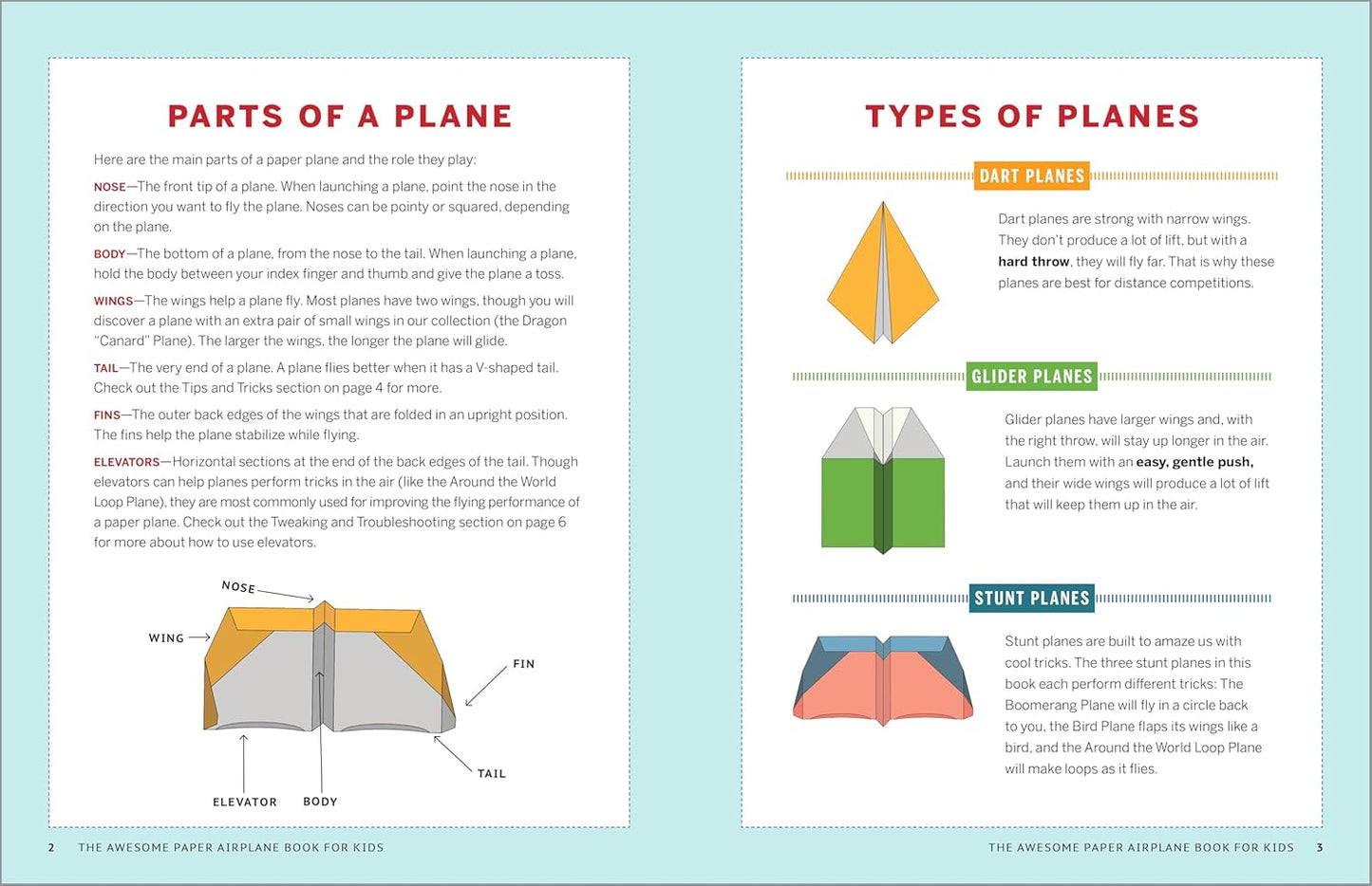 The Awesome Paper Airplane Book for Kids