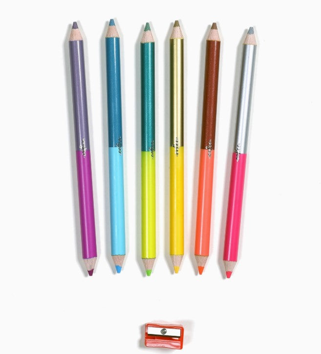 Axolotl Jumbo Double-Sided Pencils