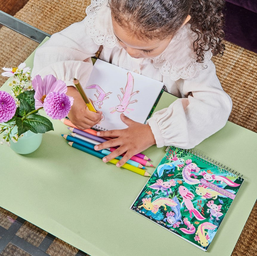 Axolotl Jumbo Double-Sided Pencils