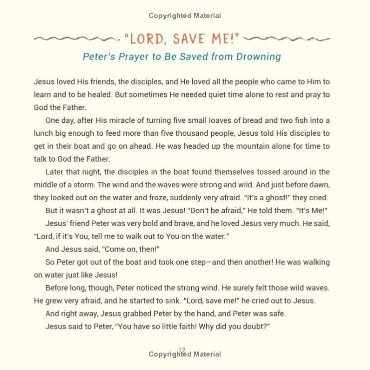 A Year of Bible Prayers: A Treasury of 48 Prayer Stories from God's Word