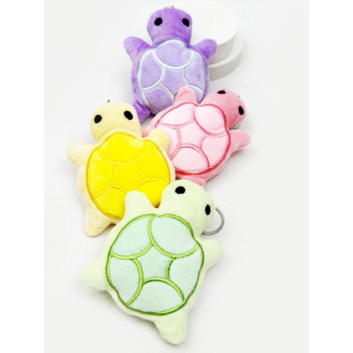 Mini Plush Sea Turtle Stuffed Keychain