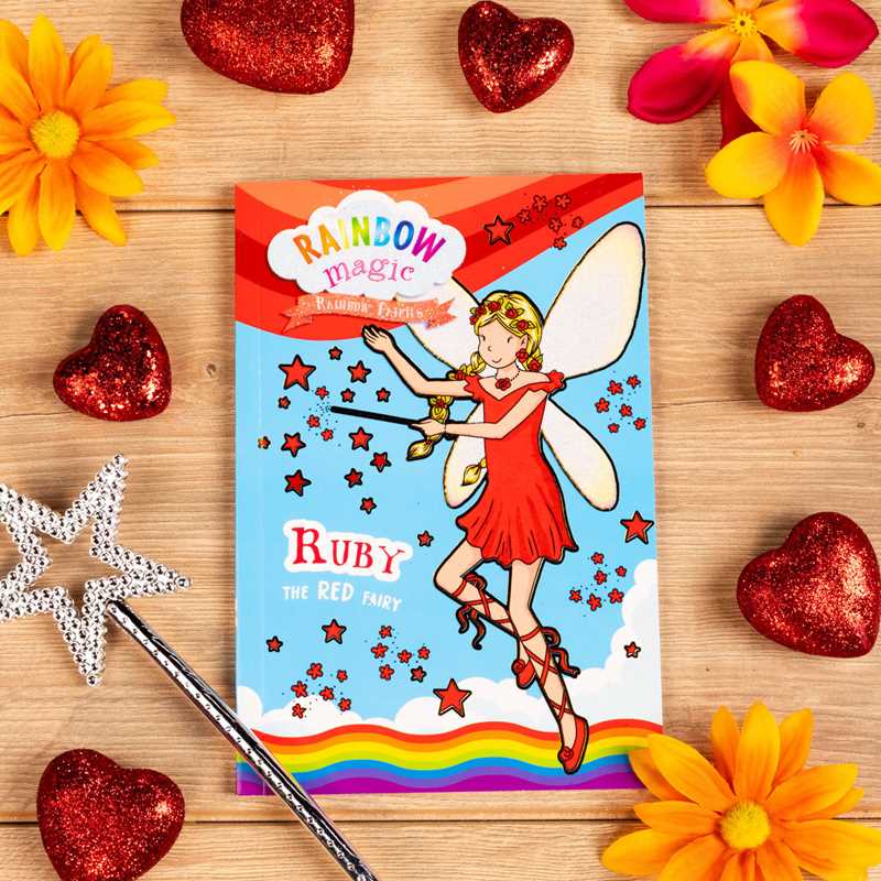 Rainbow Magic Rainbow Fairies Book #1: Ruby the Red Fairy by Daisy Meadows: Paperback; 80 pages / English