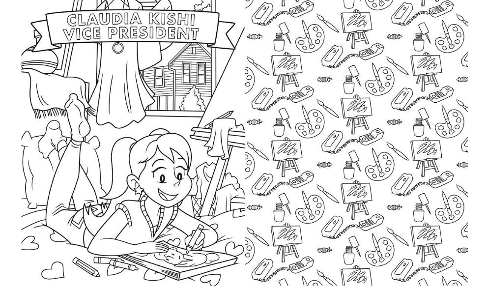 The Baby-Sitters Club: The Official Coloring Book