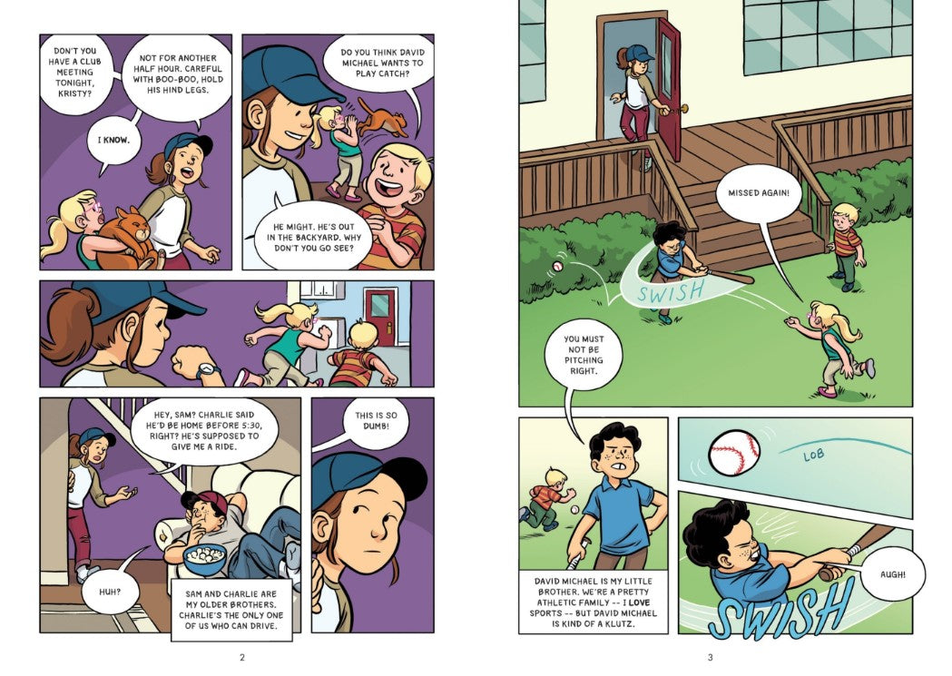 Baby-Sitters Club #16: Kristy and the Walking Disaster: A Graphic Novel