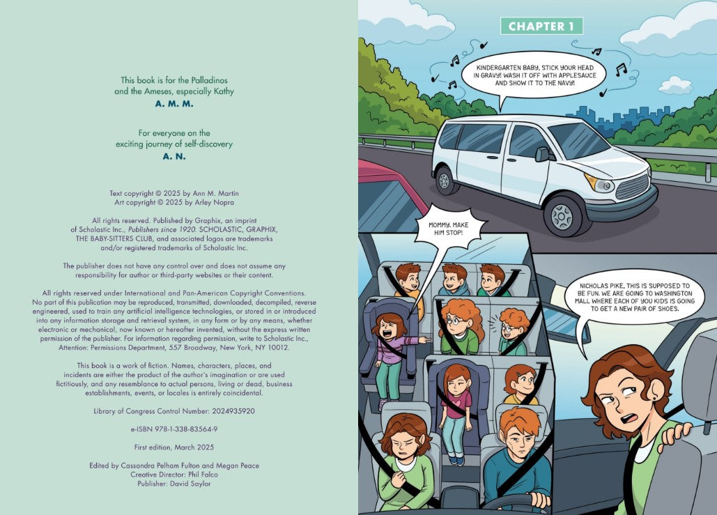 Baby-Sitters Club #17: Mallory and the Trouble with Twins: A Graphic Novel