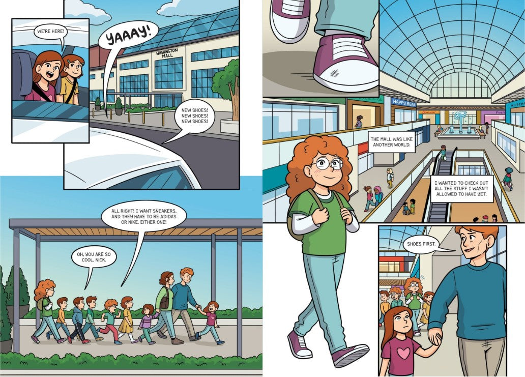 Baby-Sitters Club #17: Mallory and the Trouble with Twins: A Graphic Novel