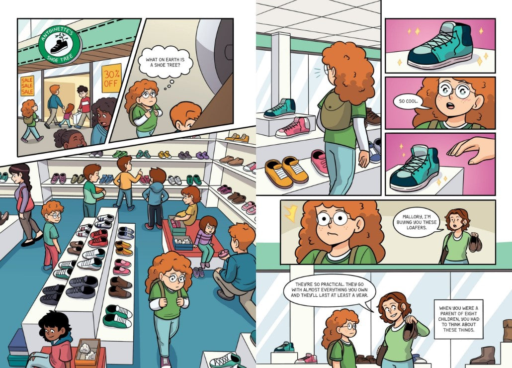Baby-Sitters Club #17: Mallory and the Trouble with Twins: A Graphic Novel