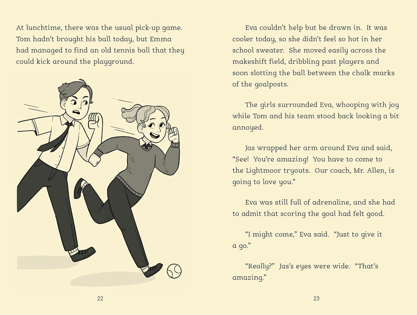 High Readability: Back of the Net