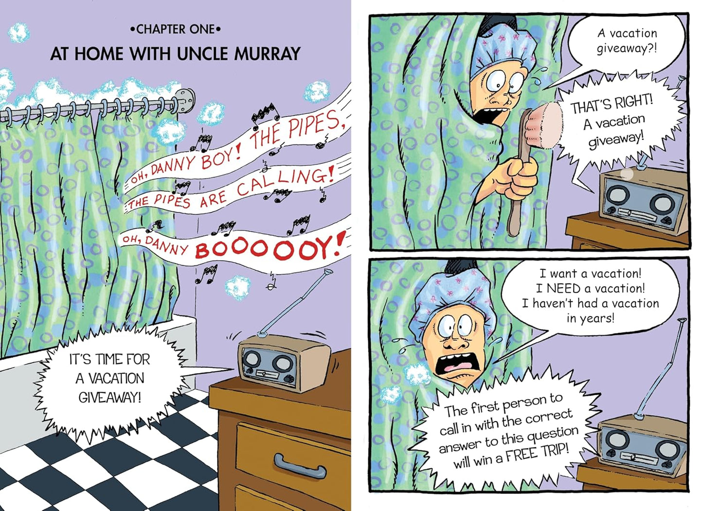 Bad Kitty Goes on Vacation (Graphic Novel)