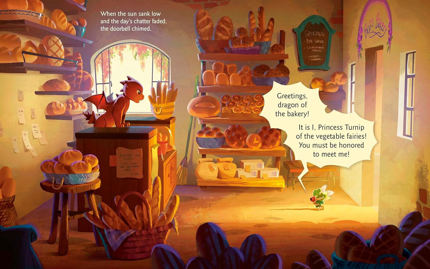 The Bakery Dragon and the Fairy Cake