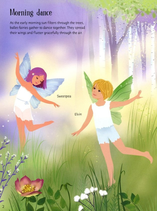 Usborne Sticker Dolly Ballet Fairies