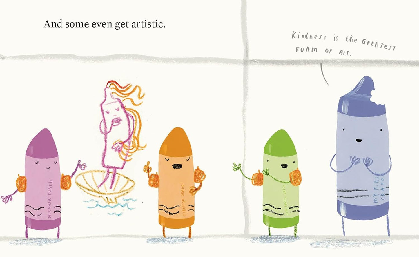 Bath Time For the Crayons