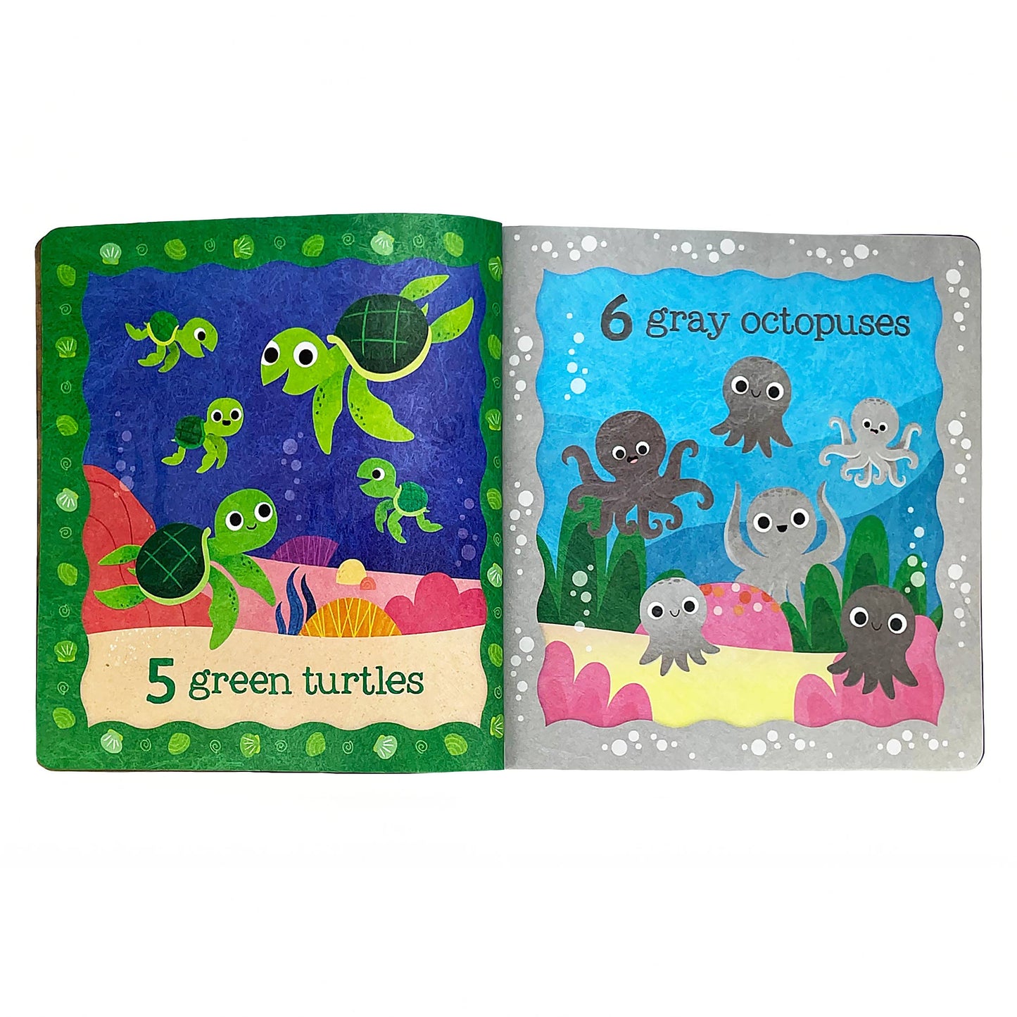 Tuffy Teether Indestructible Book: Counting Colors in the Sea