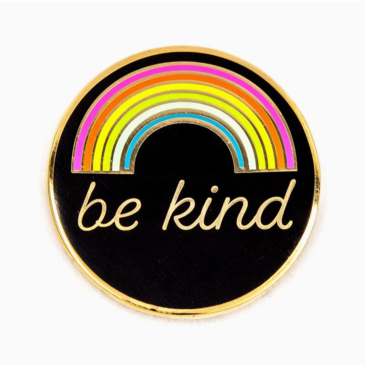 Be Kind Rainbow Enamel Pin