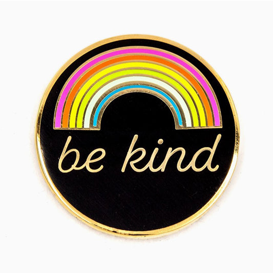 Be Kind Rainbow Enamel Pin