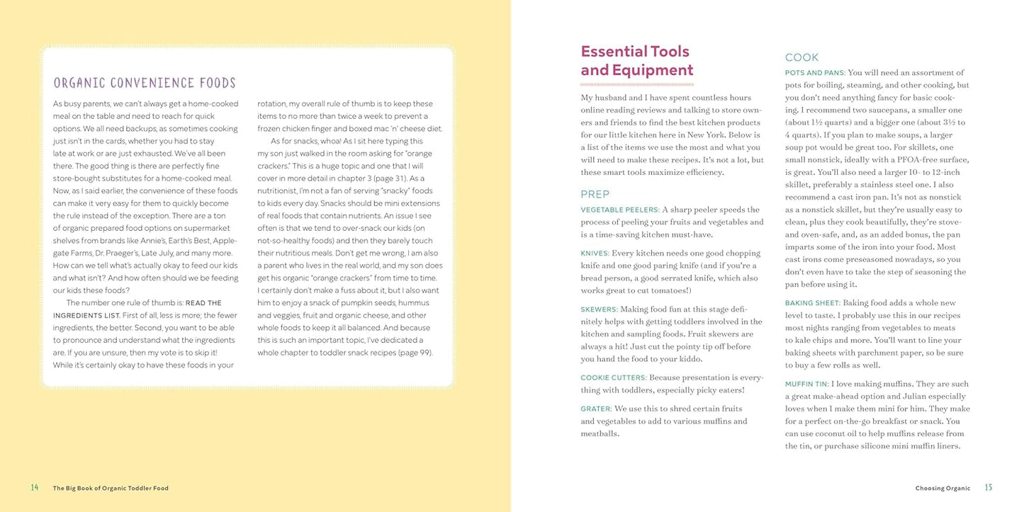 The Big Book of Organic Toddler Food