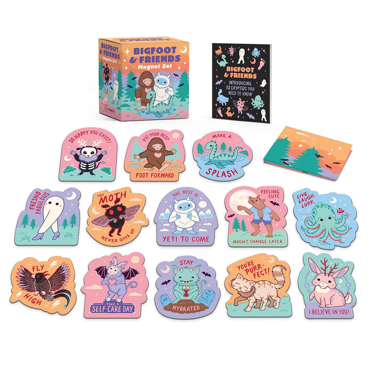 Bigfoot & Friends Magnet Set