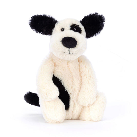Bashful Black & Cream Puppy (Small)