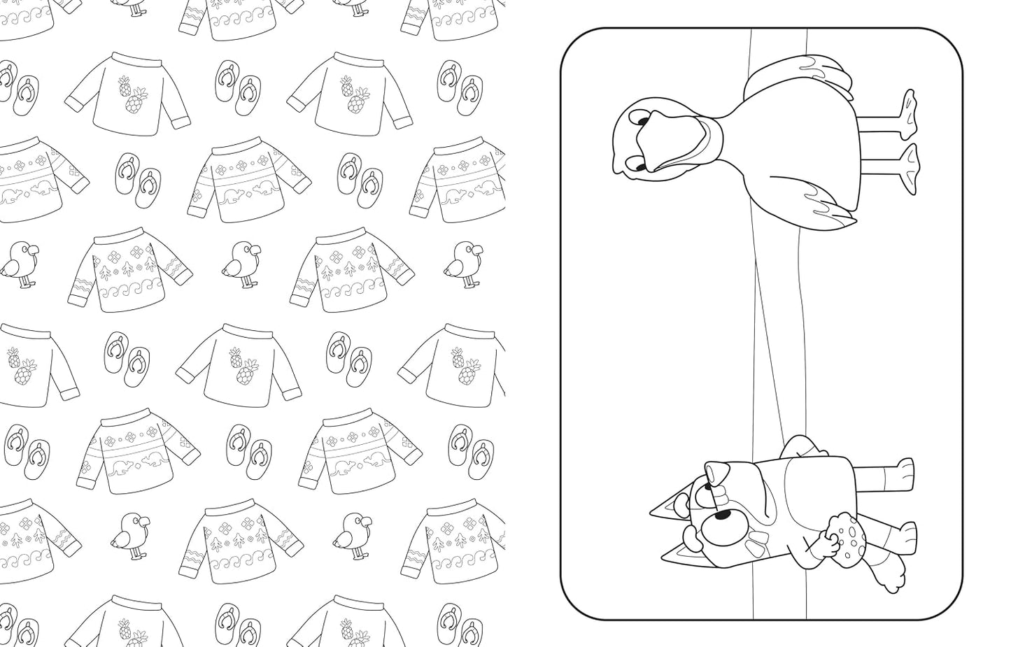 Bluey: At the Beach: A Coloring Book