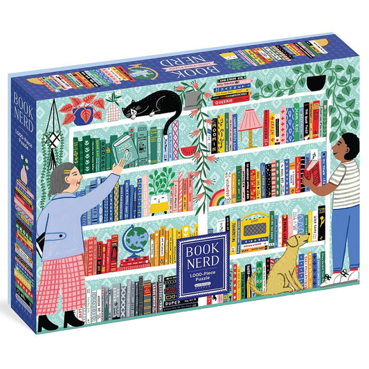Book Nerd 1,000 Piece Puzzle