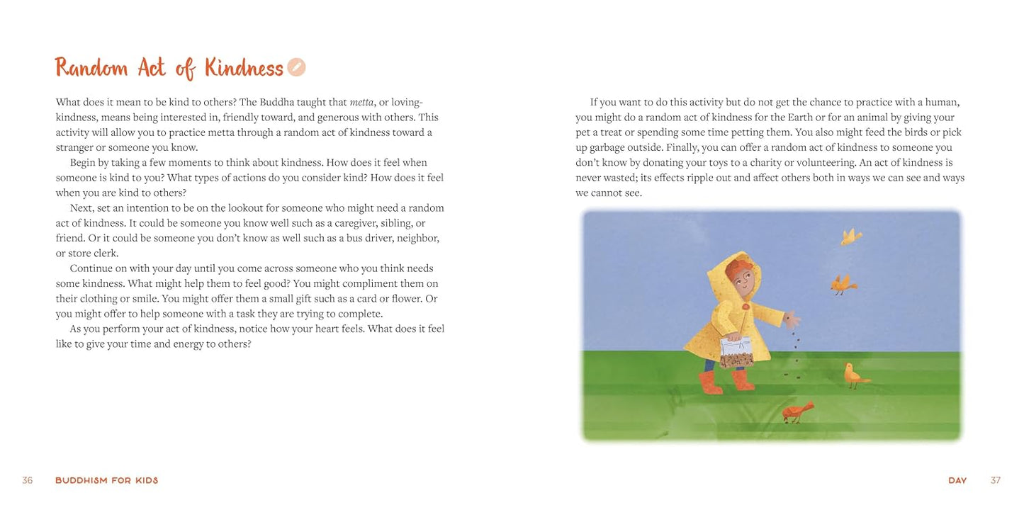 Buddhism for Kids: 40 Activities, Meditations, and Stories for Everyday Calm, Happiness, and Awareness