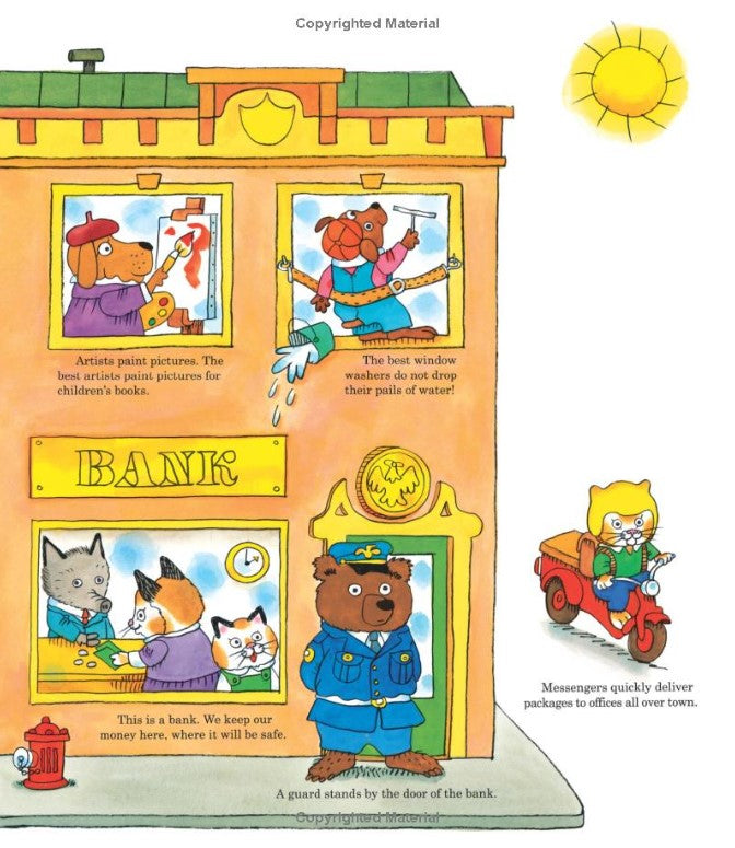 Richard Running Rabbit Richard Scarry's Busy, Busy Town – Rolling Rabbit Books