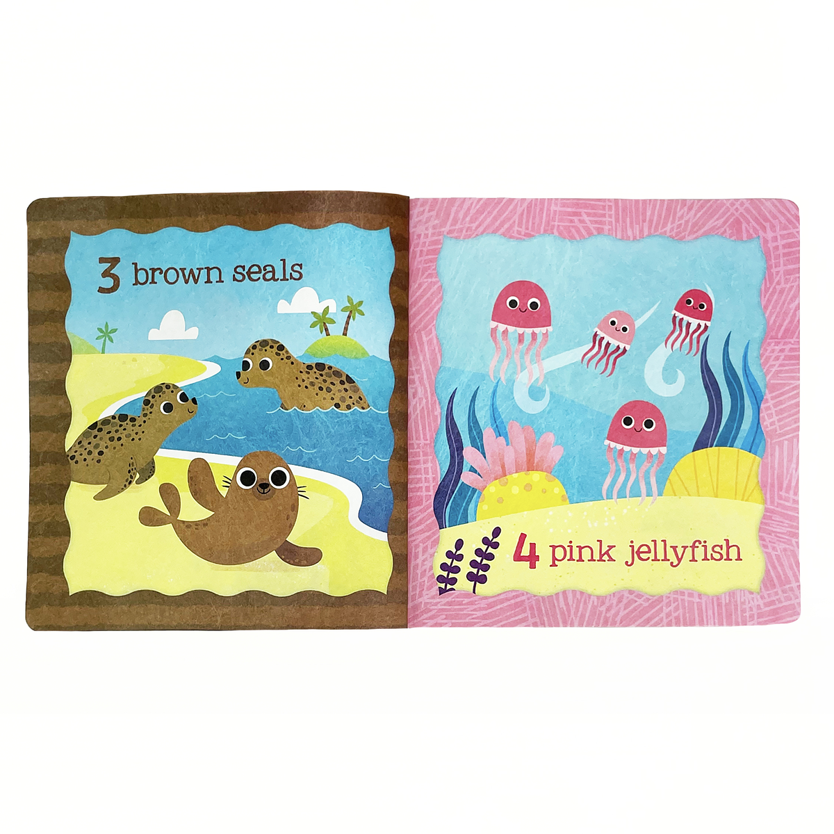 Tuffy Teether Indestructible Book: Counting Colors in the Sea