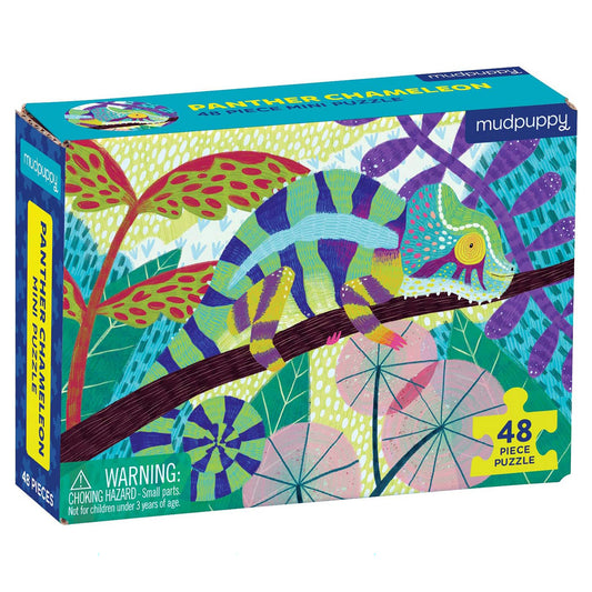 Mudpuppy Mini Puzzle: Panther Chameleon