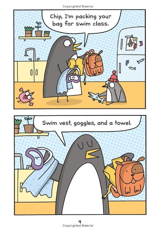 I Can Read Comics Level 2: Chip Gets Swimmer Shivers