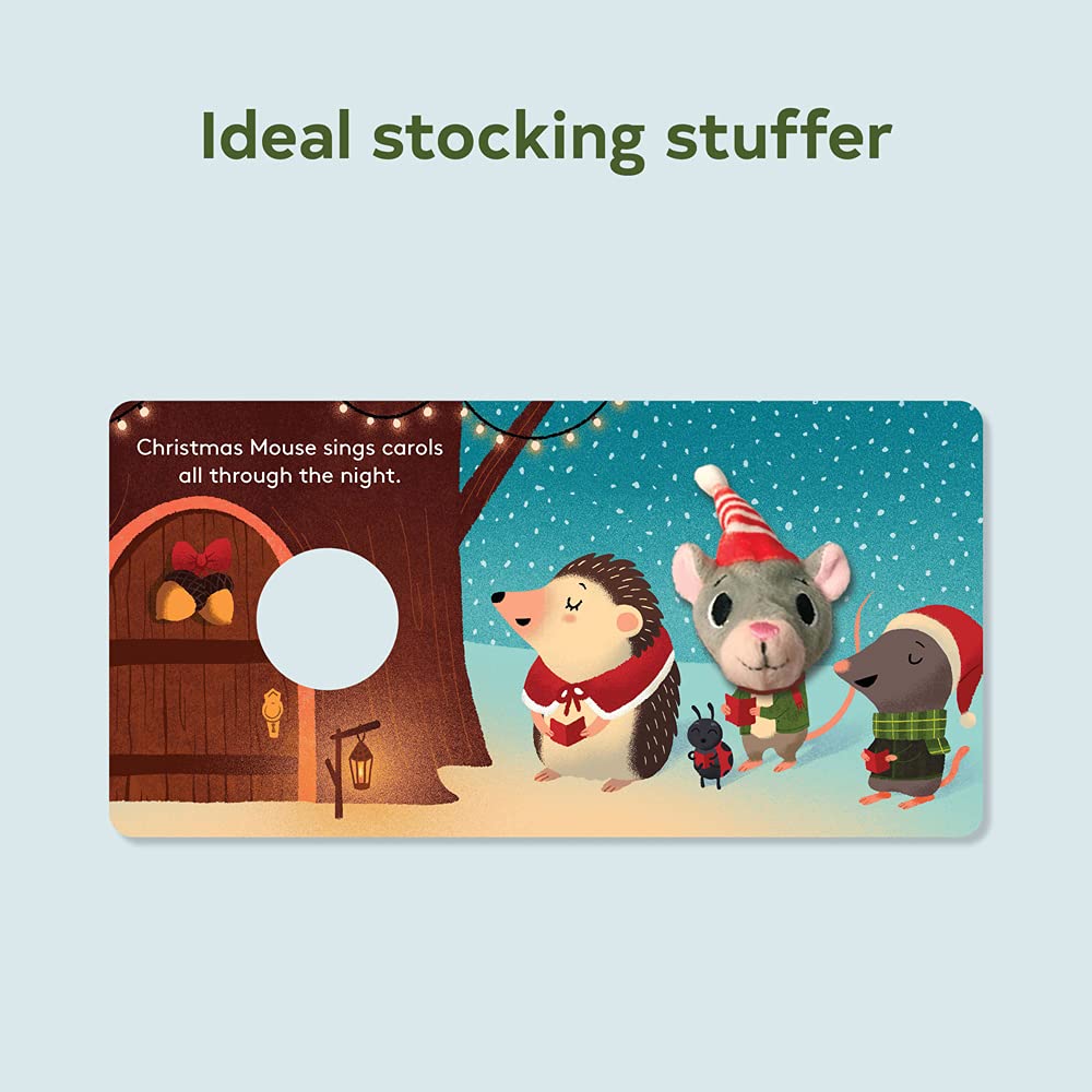 Christmas Mouse: Finger Puppet Book