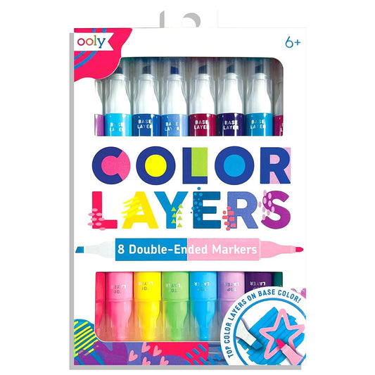 OOLY Color Layers Double-Ended Layering Markers