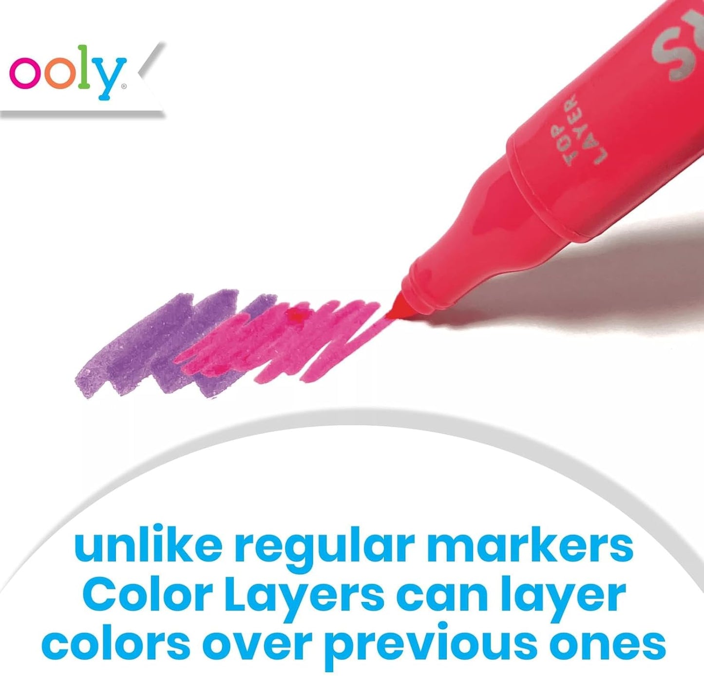 OOLY Color Layers Double-Ended Layering Markers