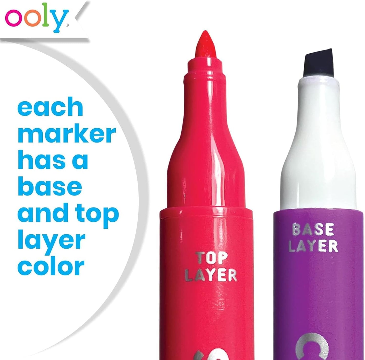 OOLY Color Layers Double-Ended Layering Markers