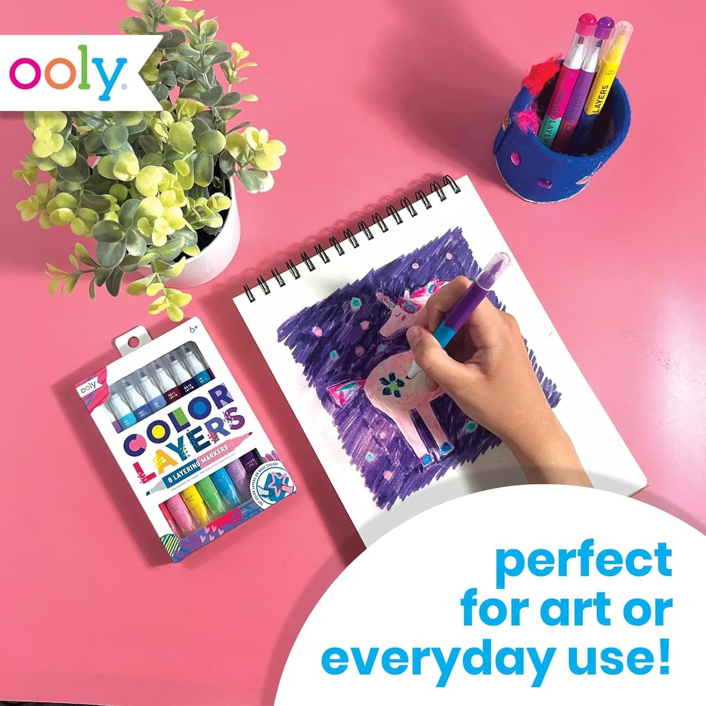 OOLY Color Layers Double-Ended Layering Markers