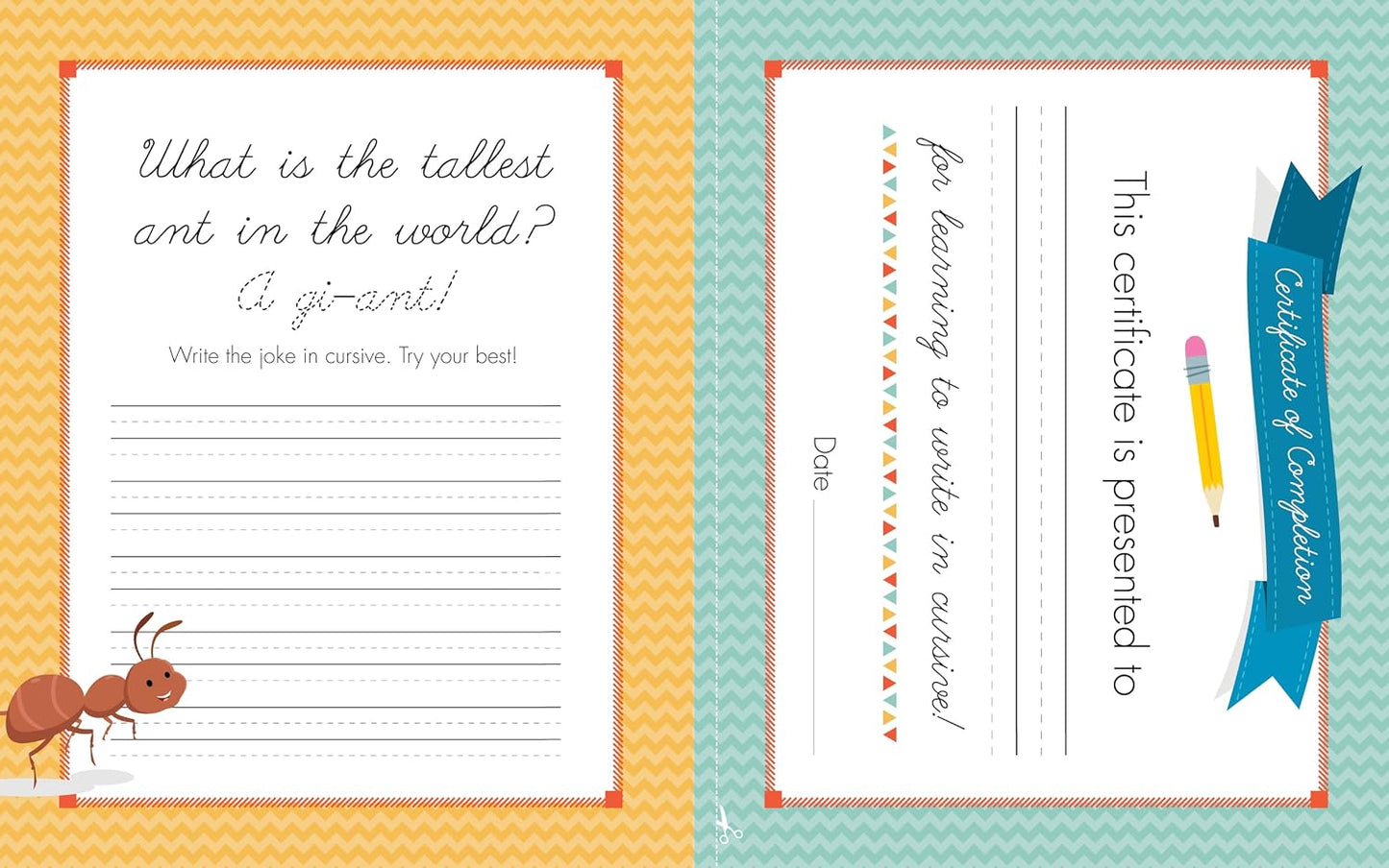 Complete Cursive Handwriting Workbook for Kids
