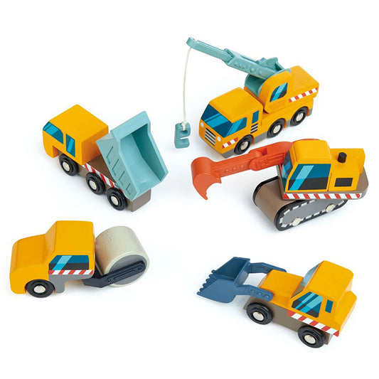 Tender Leaf Construction Site Vehicles