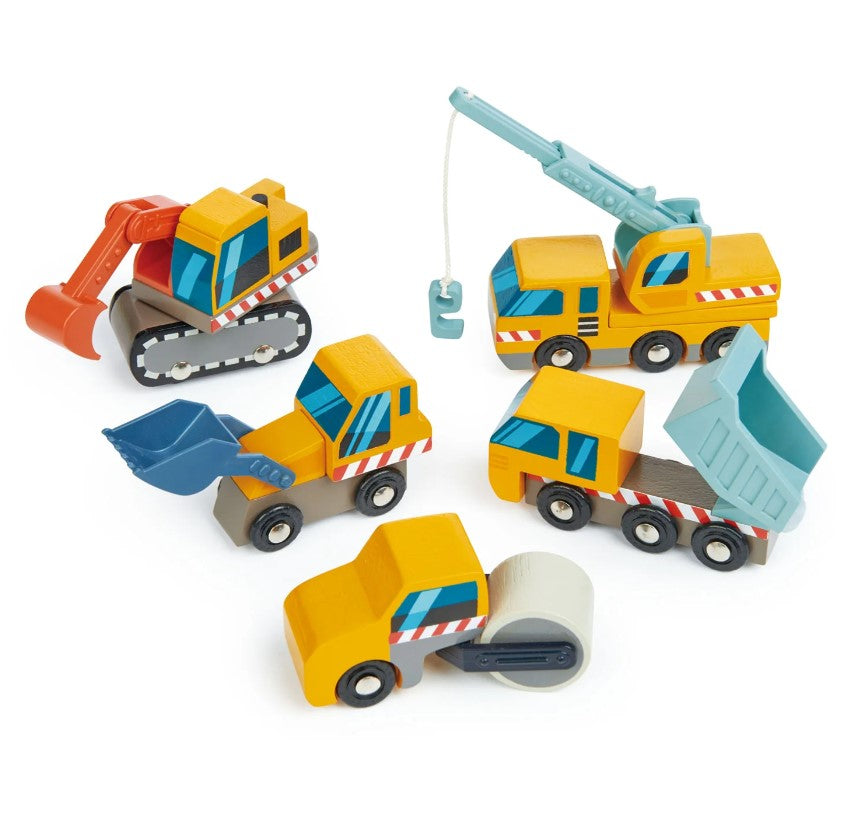 Tender Leaf Construction Site Vehicles