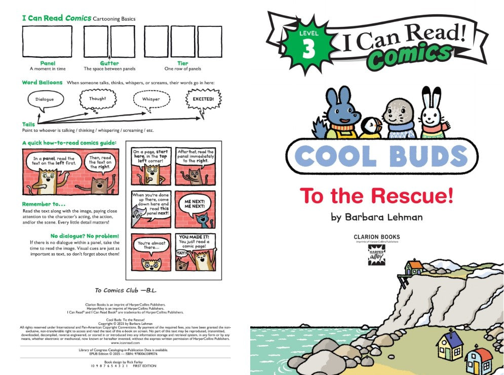 I Can Read Comics Level 3: Cool Buds: To the Rescue!