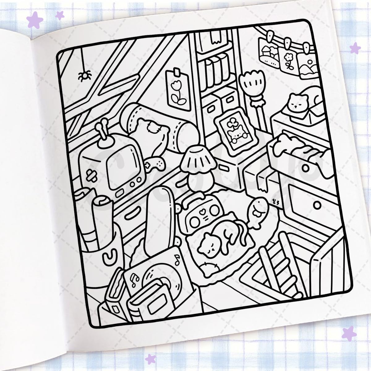 Cozy Corner Coloring Book