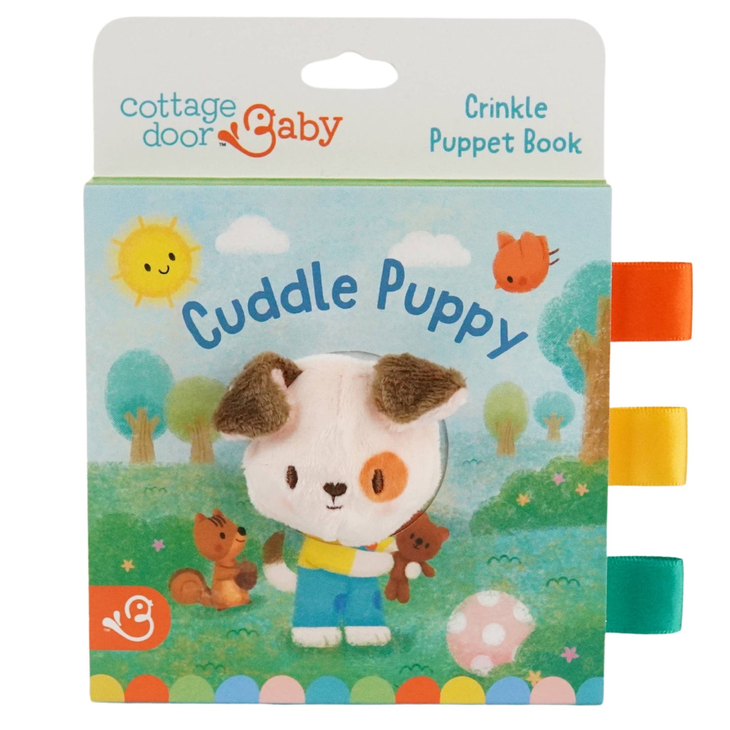 Crinkle Puppet Book: Cuddle Puppy